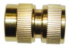 Raccord laiton auto fileté F20x27 AQUA STOP