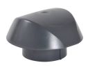 CHAPEAU VENTILATION SANS ANTI INSECTE   DIAMETRE 125 ANTHRA  - VVS12A