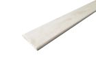 Chant plat naturel 1 angle vif exotique clair - Long. 2400 mm x larg. 40 mm x ep. 6 mm