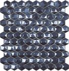 Mosaïque en verre recyclé - 374/D DIAMOND RADIANT HEX 35X35MM