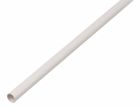 Tube rond plastifié blanc - diam. 7mm x long. 2m