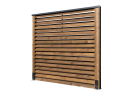 PANNEAU PREMONTE PERSIENNES NOTOS HAUTEUR 60 CM - CLASSE 4 MARRON