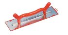 PLATOIR M. PLASTIQUE 2 MAINS LAME INOX BISEAUTEE - 50X12CM - EP.0,6