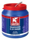 Fil de soudure étain/cuivre 99/1 noyau de résine - Dia 3 mm - Pot 500 G