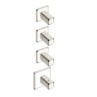 facade mitigeur thermostaque encastre italy  poignee chrome pd70300