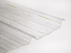 Plaque nervurée polyester Nervesco 1000.45 -  2,00 m x 1,060 m -  Epaisseur : 1,2 mm  - Incolore