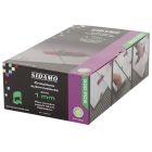 BOITE DE 500 CROISILLONS AUTO-NIVELANTS JOINT 1 MM H: 3 A 12 MM