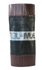 Closoir souple tissu/alu 310 mm long 5 ml - Closoir souple tissu/alu 310 mm long 5 ml pour Closoirs couleur BRUN MOKA