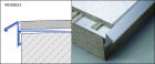 PROFILE DE CARRELAGE DURABAL BKAE 110 CORNIERE DE BALCON ALU ARGENT 300CM 11MM - DURABAL BKAE