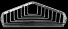 porte savon grand hotel panier d'angle 17 cm chrome
