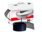 Bande de ventilation, perforation rectangulaire Section ventilation 538 cm2 / ml  Rouge Rouleau 60,00m