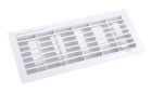 GRILLE MENUISERIE RECTENGULAIRE A FERMETURE 100 AVEC ANTI INSECTET     - 1FB111