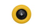 PIÈCE DÉTACHÉE - ROUE INCREVABLE SOUPLE BROUETTE 2 ROUES Ø 380MM