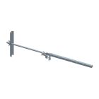 Kit Acier traversée de mur <0.50m pour console et garde-corps Acier