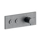 FACADE THERMO UP HORIZONTALE THERMO 2 SORTIES TRIVERDE METAL BROSSE
