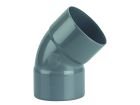 Coude PVC  FF 45° 110 NU