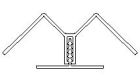 Coin intérieur clipsable pour ébrasement longueur  6 ml blanc signalisation 3
