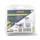 AGRAFE OMEGA 20 - Galva plastifié vert - x 200 pcs  