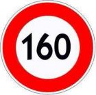 PANNEAUX PERMANENTS - B14-650-Classe 1-Limitation de vitesse à …