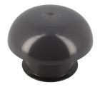CHAPEAU VENTILATION AVEC ANTI INSECTE   DIAMETRE 75 ARDOISE   - CC7M