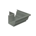 Equerre moulurée extérieure - zinc - prePATINA ardoise