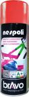Peinture aérosol acrylique tous supports fluorescent rouge - 400ml