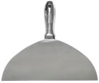 COUTEAU A ENDUIRE MONOBLOC TYPE AMERICAIN INOX 25CM