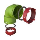 Kit coude AE34c circulaire 90°