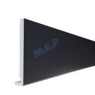 Jumbo '16' Planche de rive en PVC cellulaire hauteur 200 mm x 5 mlép16 mm - Jumbo '16' Planche de rive en PVC cellulaire hauteur 200 mm x 5 mlép16 mmcouleur ANTHRACITE