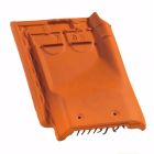 Tuile de ventilation terre cuite - Monopole N°1 Nuance - long. 30,3 cm x larg. 22 cm