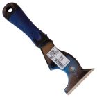 COUTEAU MULTIFONC.INOX BIMAT.BLEU    A