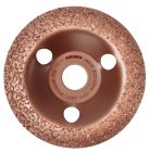 MEULE SUR TIGE DE 6MM - W 196 D.16 X 25