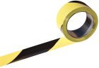 RUBAN 'RUBAPLAST' NOIR JAUNE 100MX50MM