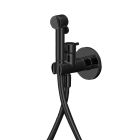 kit wc mitigeur ec-ef encastre chromé noir