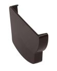 FOND NAISSANCE GAUCHE POUR PROFILE GOUTTIERE OVATION  28 MARRON    - FGC28M