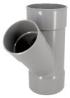 EMBRANCHEMENT SIMPLE FEMELLE/FEMELLE 45° DIAMETRE 125/100 - BX344