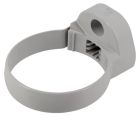 COLLIER BRIDE AVEC INSERT PAS DE VIS 7/150 DIAMETRE 80 GRIS CLAIR - CORGT1