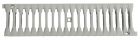 GRILLE CANIVEAU 0.5M LARG.130 B125 GRIS  - GR77