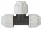 Raccord plastique Té égal - Tube PE diamètre 32mm - Facile et rapide à connecter - ACS