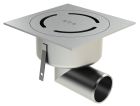 SIPHON ACO SHOWERDRAIN EKO 150x150MM INOX 304 COUV SLOT INOX 304 SABLE SORTIE H GE30MM DN50