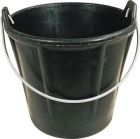 SEAU 12 LITRES CAOUTCHOUC ALLEGE POIGNEE