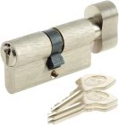 10- 0553-3030-CK-2201_CYLINDRE 500+ BTN NICK 5 GOUPILLES 30X30 3 CLES