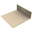 PROFILÉ D'ANGLE ALUMINIUM OLIVE Long 3M, haut 50mm, larg 150mm