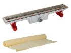 CANIVEAU DOUCHE 690MM D40 SANS GRILLE + NATTE - SICANAT70