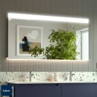 Miroir ORLEANS 900 horizontal lumière led,sensor (12+22 W.-5700ºK) IP44 900 x 700 mm
