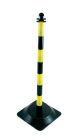 POTEAU DE SUPPORT (H90CM) LEST (2,800KG) JAUNE/NOIR