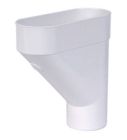 JAMBONNEAU POUR TUBE EAU PLUVIALE TD80 BLANC   - JAM80B