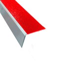 NEZ DE MARCHE EXTERIEUR A VISSER ALU LARGE 60MM X 46MM ANTI 50MM L.3000mm