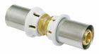 /5700-16 - Manchon égal à sertir pour tube Multicouche Ø16 - Permet de raccorder un tube Multicouche de diamètre Ø16
