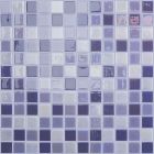 Mosaïque en verre recyclé - 405 LUX LILA 25X25MM